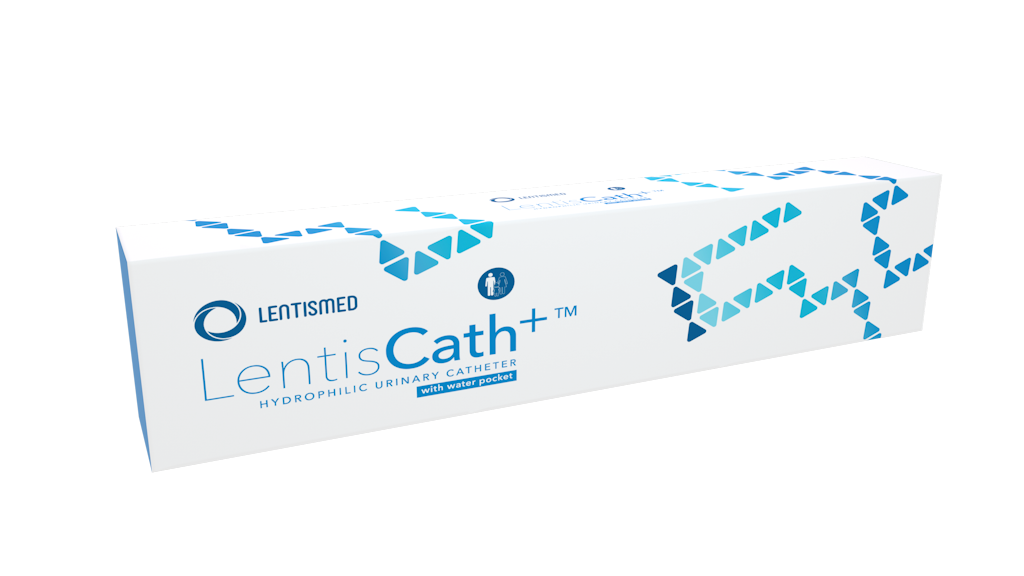 LentisCath Plus – υδρόφιλος καθετήρας με σακούλα αποστειρωμένου νερού